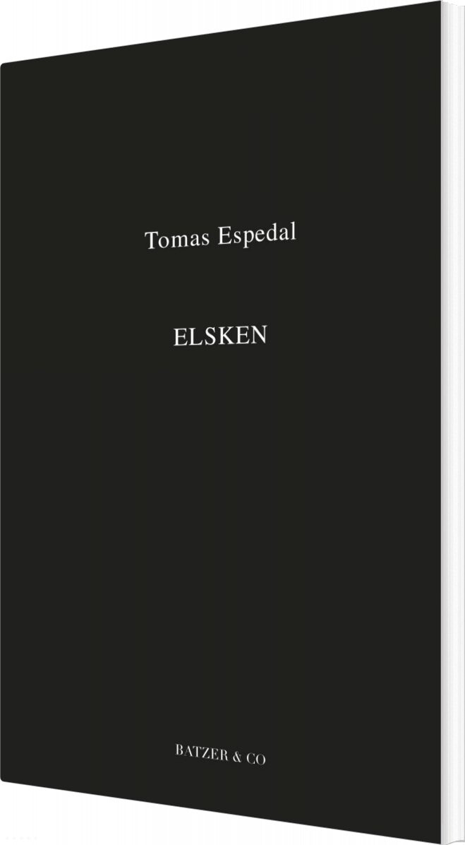 Billede af Elsken - Tomas Espedal - Bog