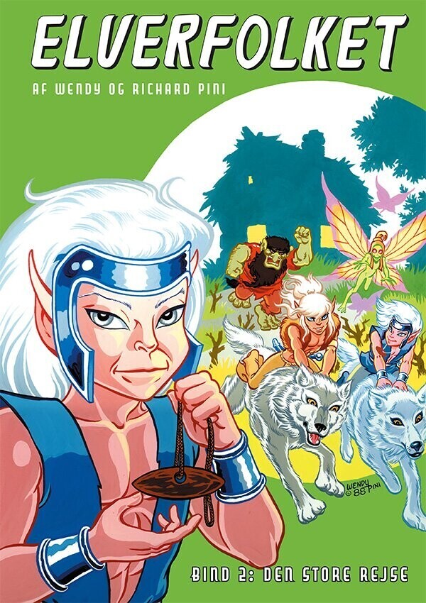 Elverfolket 2 - Den Store Rejse - Richard Pini - Bog