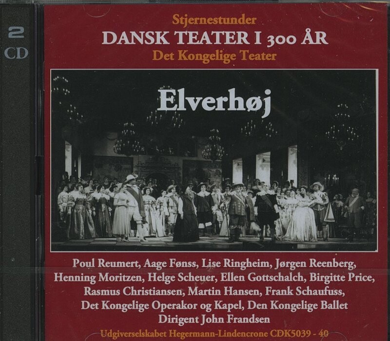 Johan Ludvig Heiberg - Elverhøj - CD