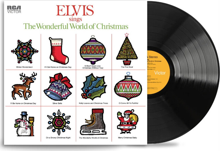 Billede af Elvis Presley - Elvis Sings The Wonderful World Of Christmas - Vinyl Lp