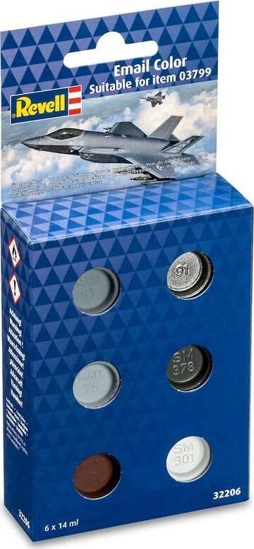 Revell Maling - Email Color - F35 - 6x14 Ml - 32206