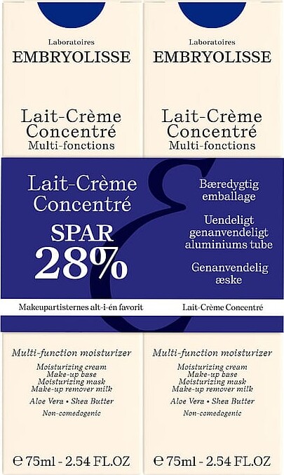 Embryolisse DUO-PACK LAIT CRÃME CONCENTRÃ 2 X 75ML