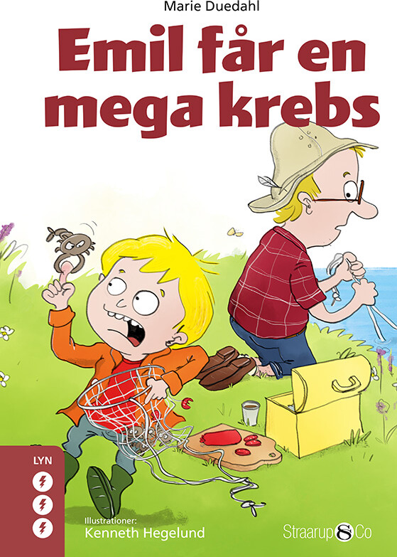 Emil Får En Mega Krebs - Marie Duedahl - Bog - Straarup & Co