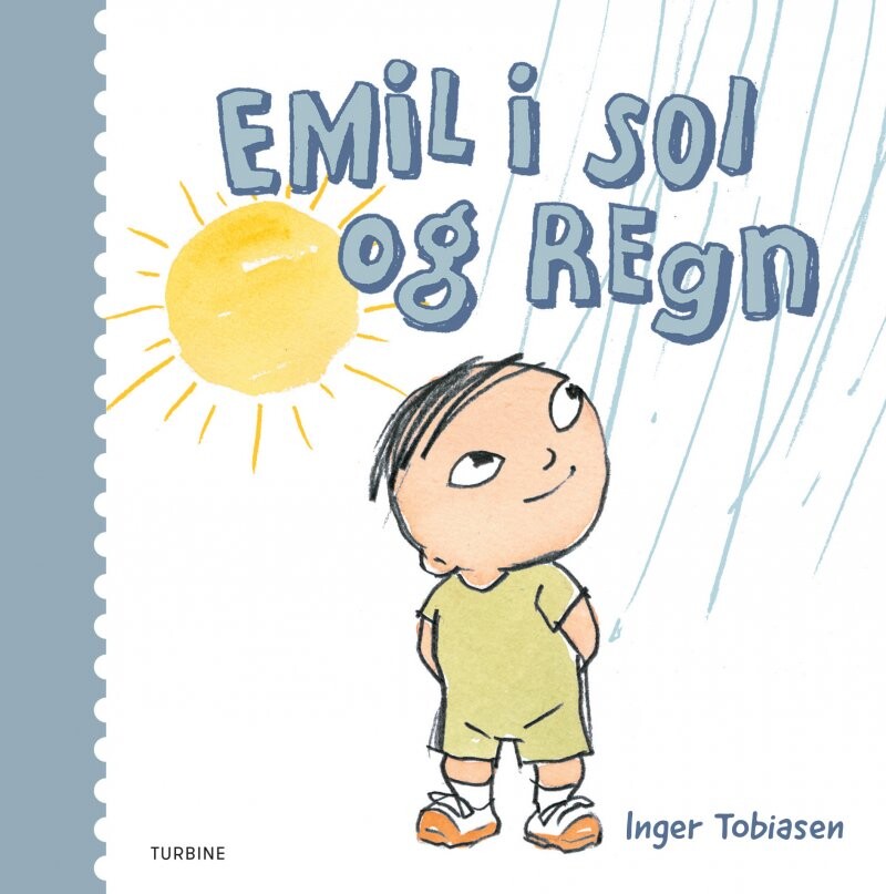 Billede af Emil I Sol Og Regn - Inger Tobiasen - Bog hos Gucca.dk