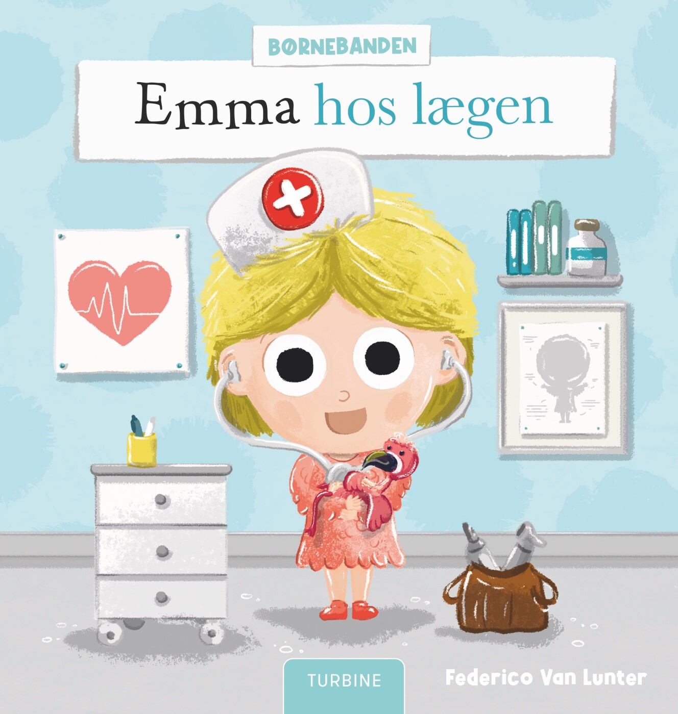 Emma Hos Lægen - Federico Van Lunter - Bog