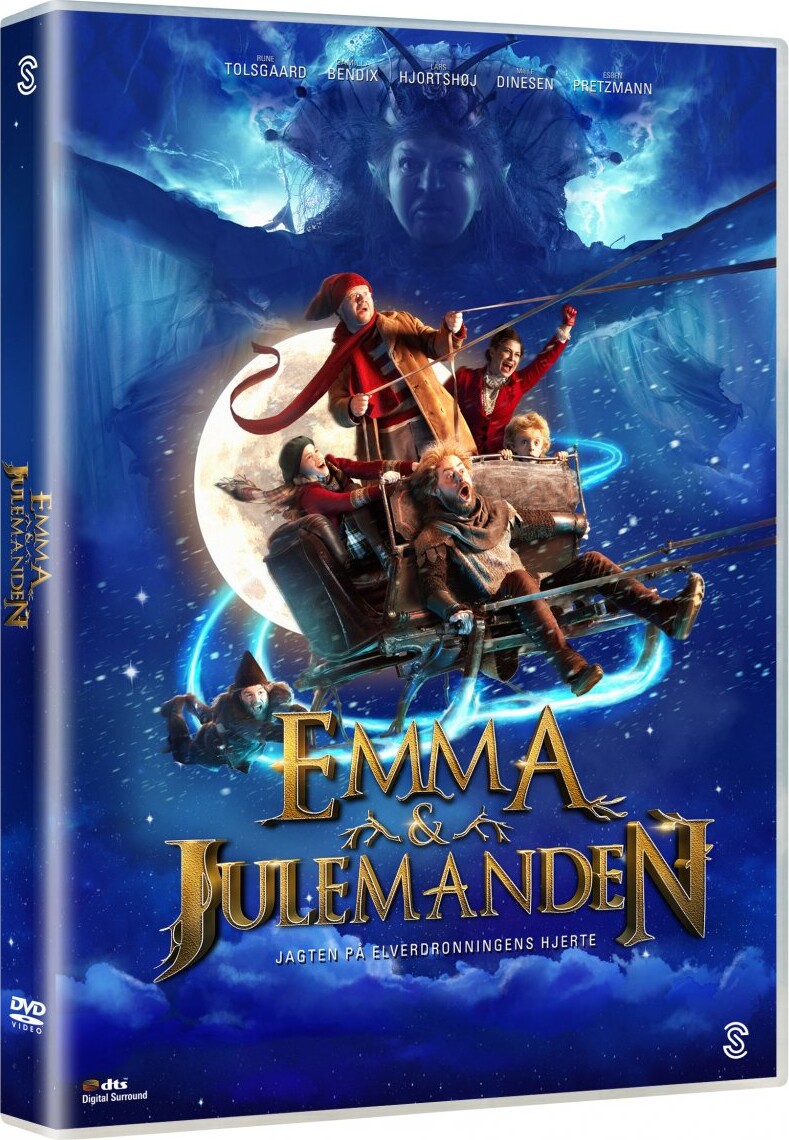 Emma Og Julemanden: Jagten På Elverdronningens Hjerte - DVD - Film