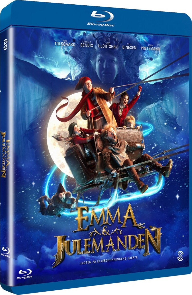 Emma Og Julemanden: Jagten På Elverdronningens Hjerte - Blu-Ray