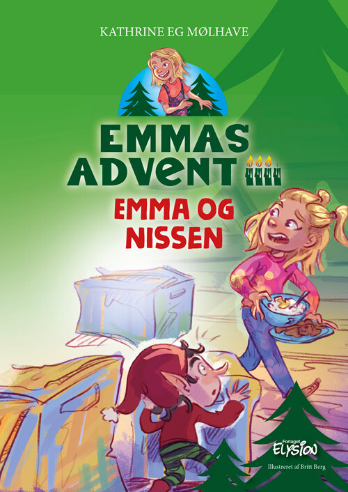 Billede af Emma Og Nissen - Emmas Advent 3 - Kathrine Eg Mølhave - Bog
