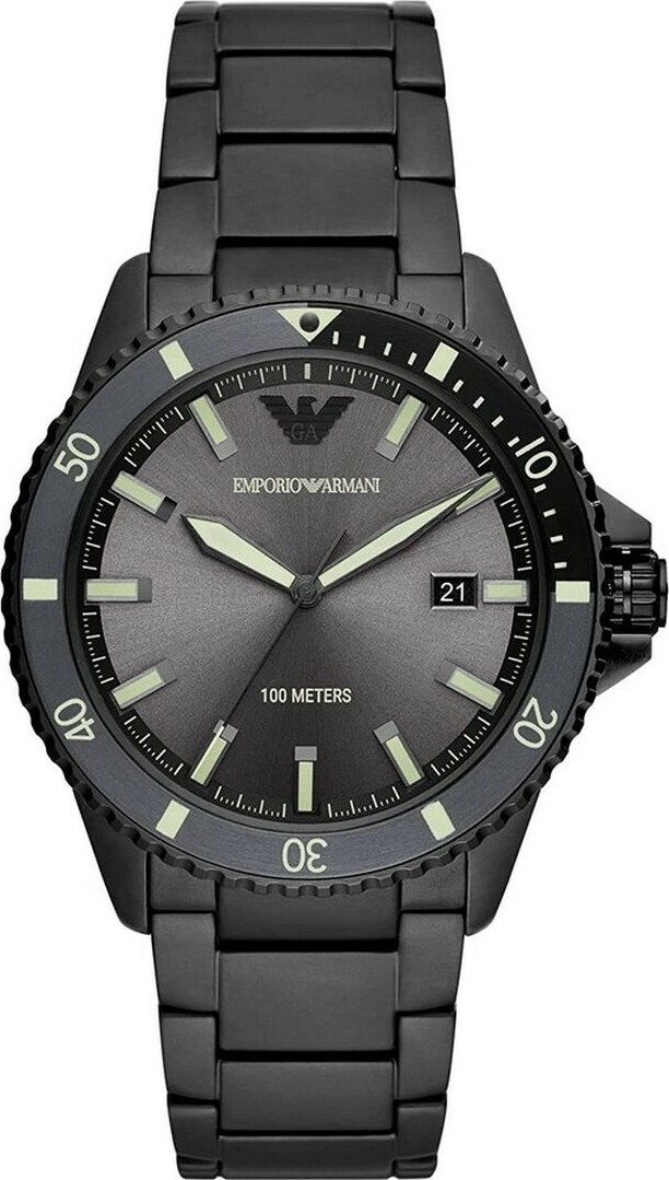 Emporio Armani Ar11398 - Herreur - 42 Mm - Sort