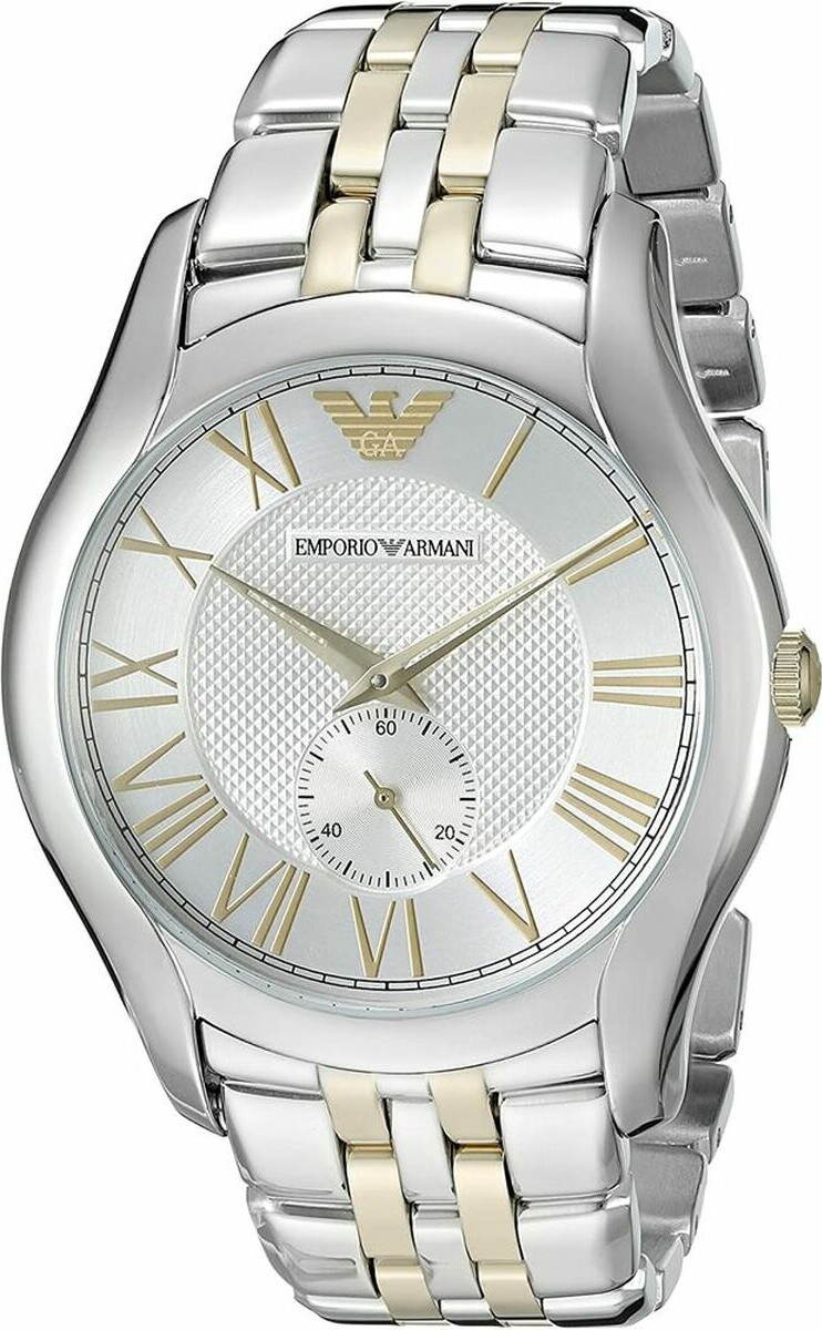 Emporio Armani Ar1844 - Herreur - 42 Mm - Sølvfarvet