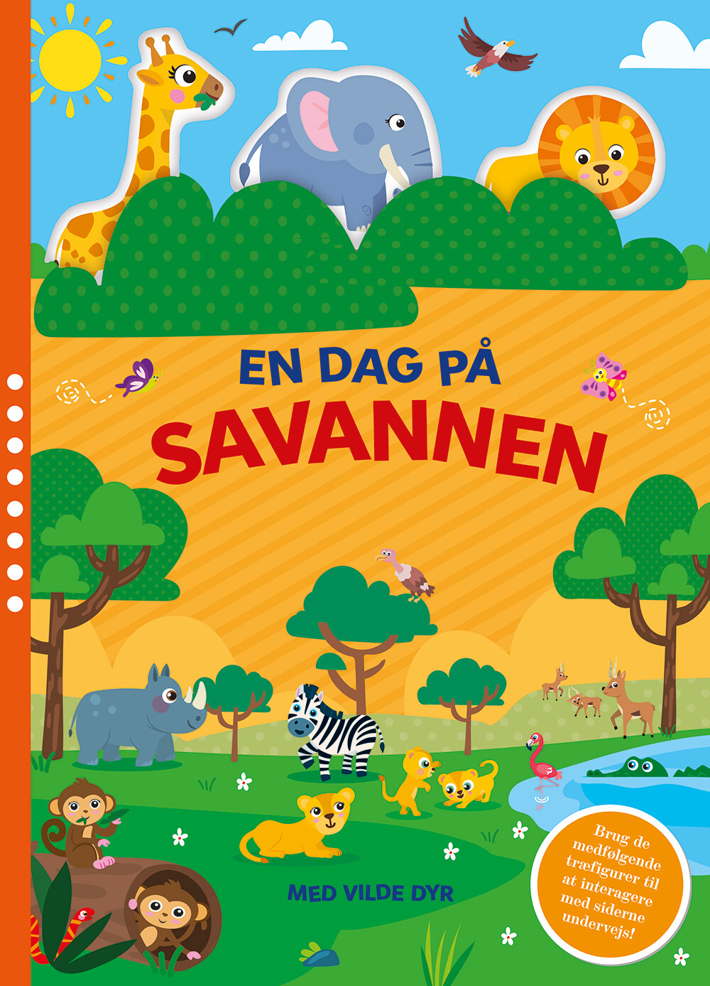 En Dag På Savannen - Bog