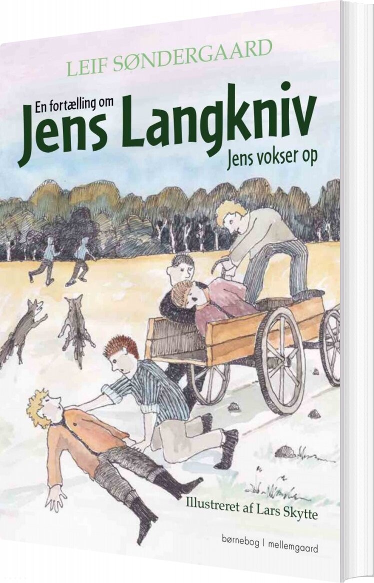 En Fortælling Om Jens Langkniv - Leif Søndergaard - Bog