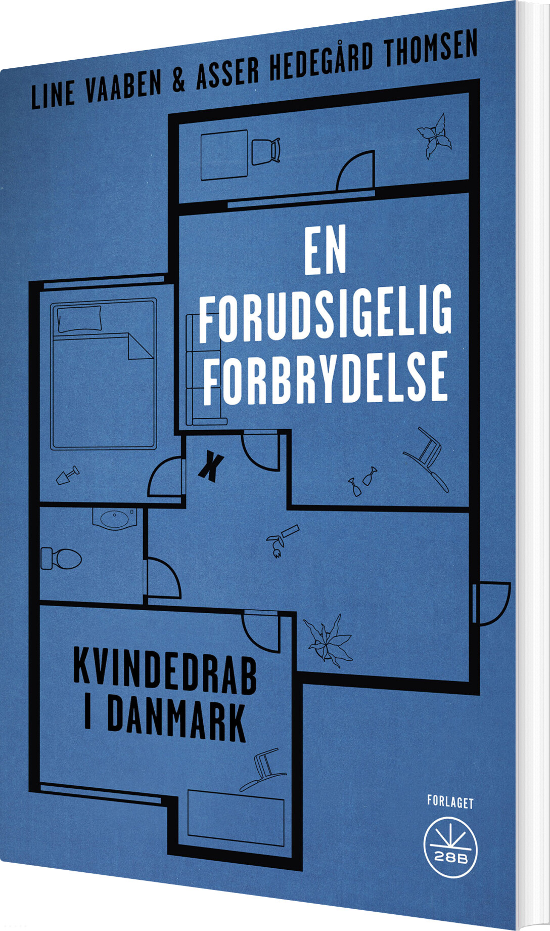 Billede af En Forudsigelig Forbrydelse - Line Vaaben - Bog