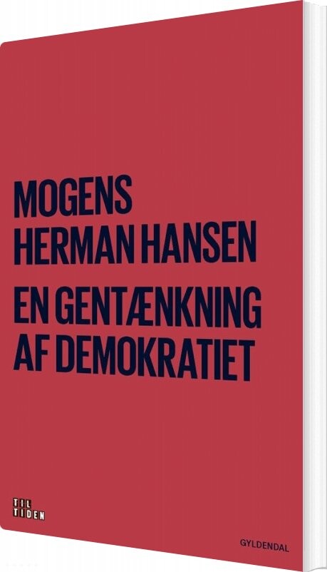 Billede af En Gentænkning Af Demokratiet - Mogens Herman Hansen - Bog