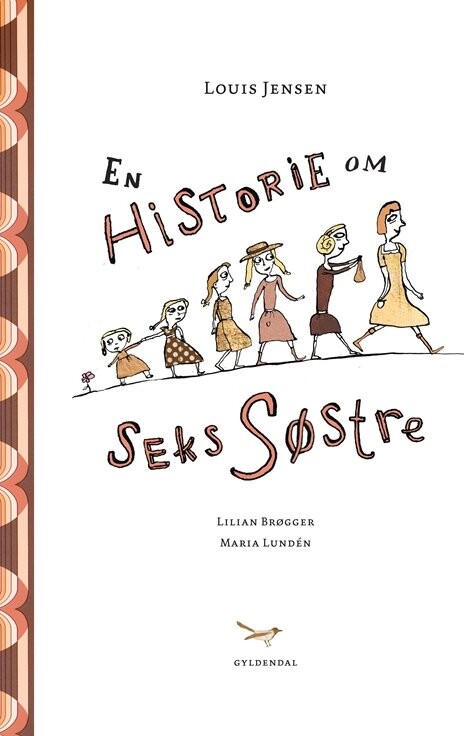 Billede af En Historie Om Seks Søstre - Louis Jensen - Bog