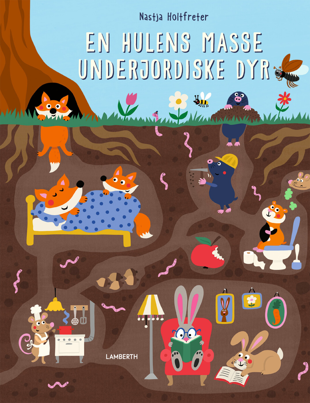 En Hulens Masse Underjordiske Dyr - Nastja Holtfreter - Bog