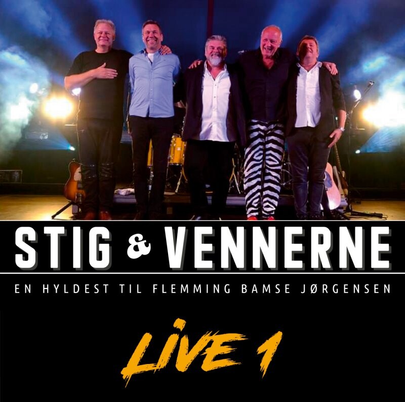 Stig & Vennerne - En Hyldest Til Flemming Bamse Jørgensen - Live 1 - CD