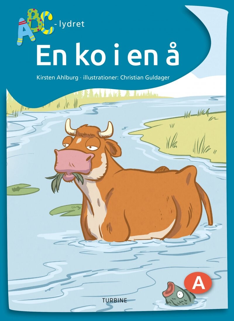 Billede af En Ko I En å - Kirsten Ahlburg - Bog