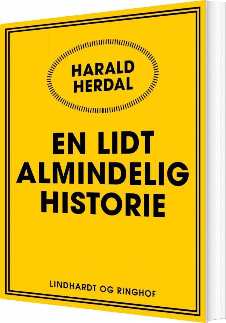 En Lidt Almindelig Historie - Harald Herdal - Bog