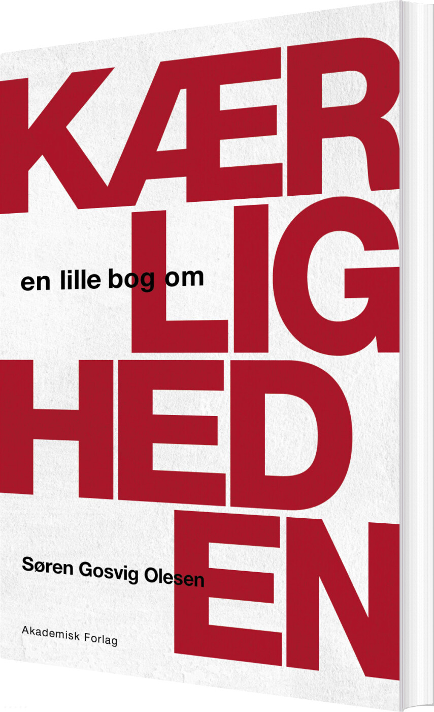 En Lille Bog Om Kærligheden - Søren Gosvig Olesen - Bog
