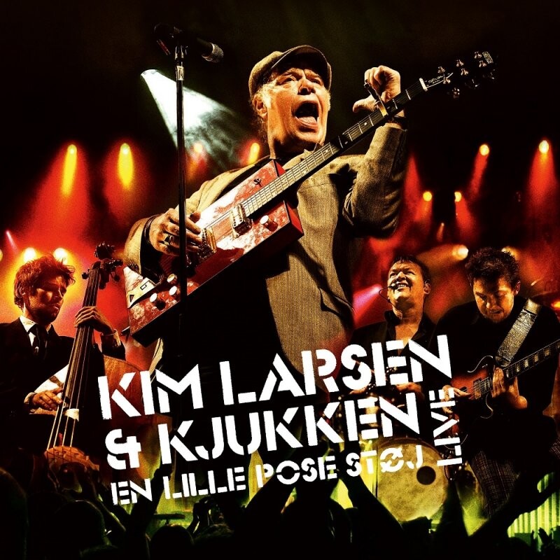 Kim Larsen Og Kjukken - En Lille Pose Støj - Live - Vinyl Lp