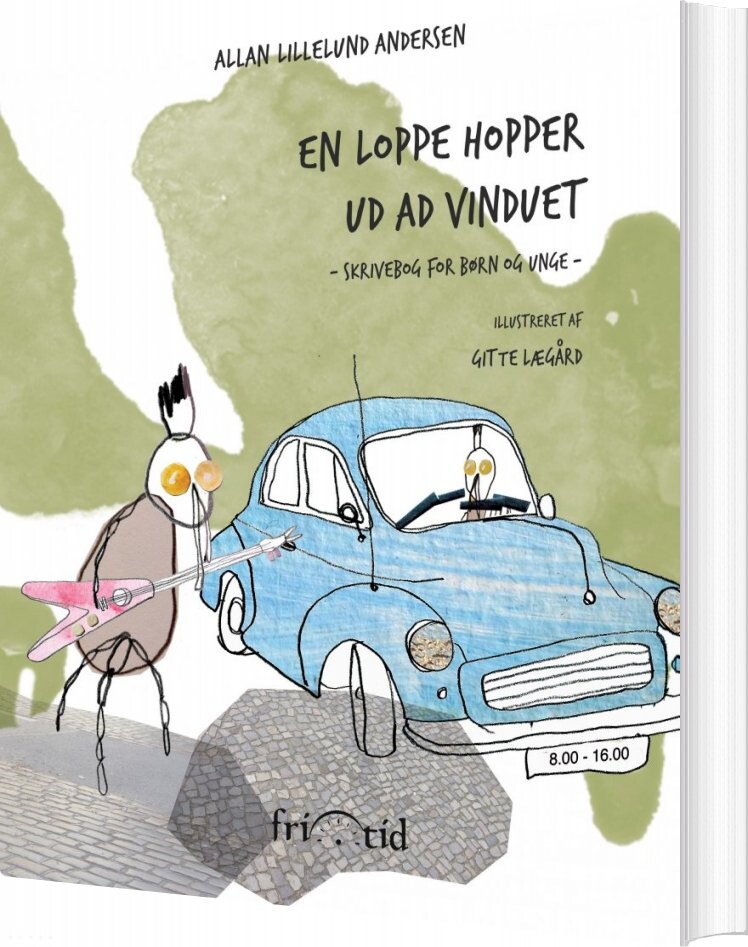 Billede af En Loppe Hopper Ud Ad Vinduet - Allan Lillelund Andersen - Bog