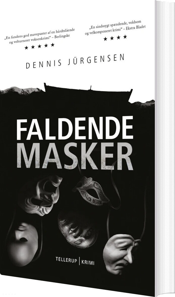 En Roland Triel-krimi #6: Faldende Masker - Dennis Jürgensen - Bog