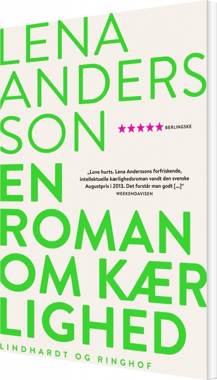 Billede af En Roman Om Kærlighed - Lena Andersson - Bog