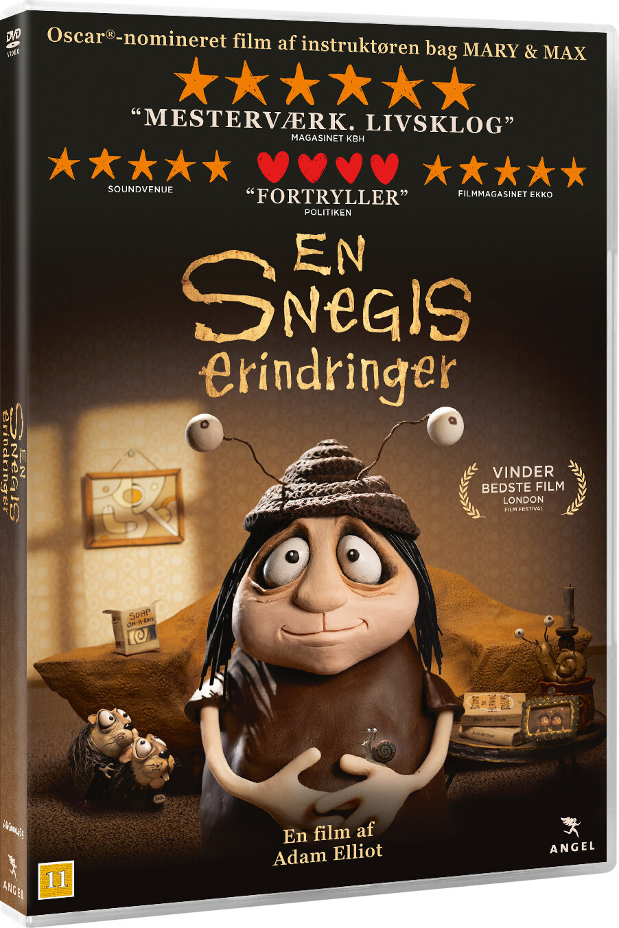 En Snegls Erindringer - DVD - Film