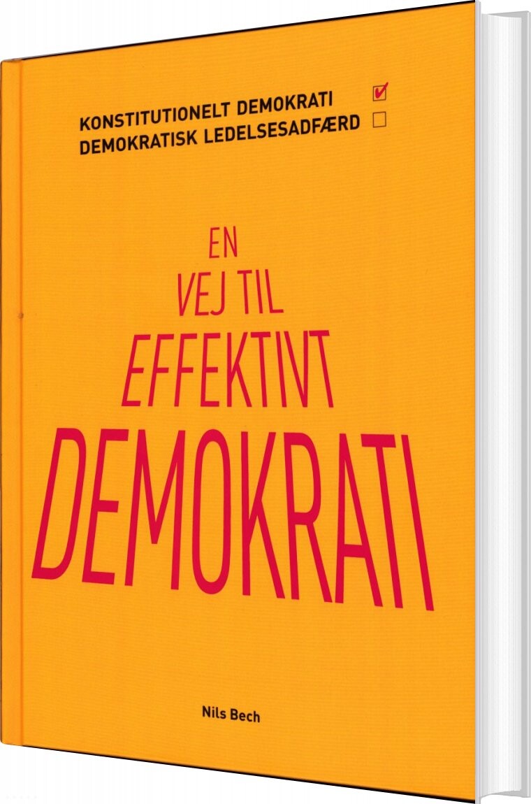 Billede af En Vej Til Effektivt Demokrati - Nils Bech - Bog
