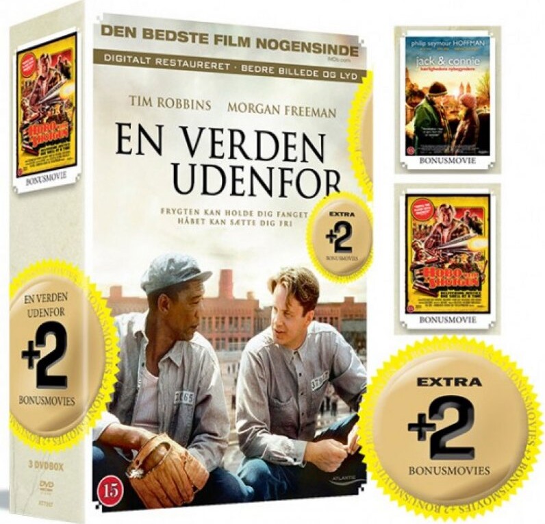 En Verden Udenfor // Hobo With A Shotgun // Jack And Connie - DVD - Film