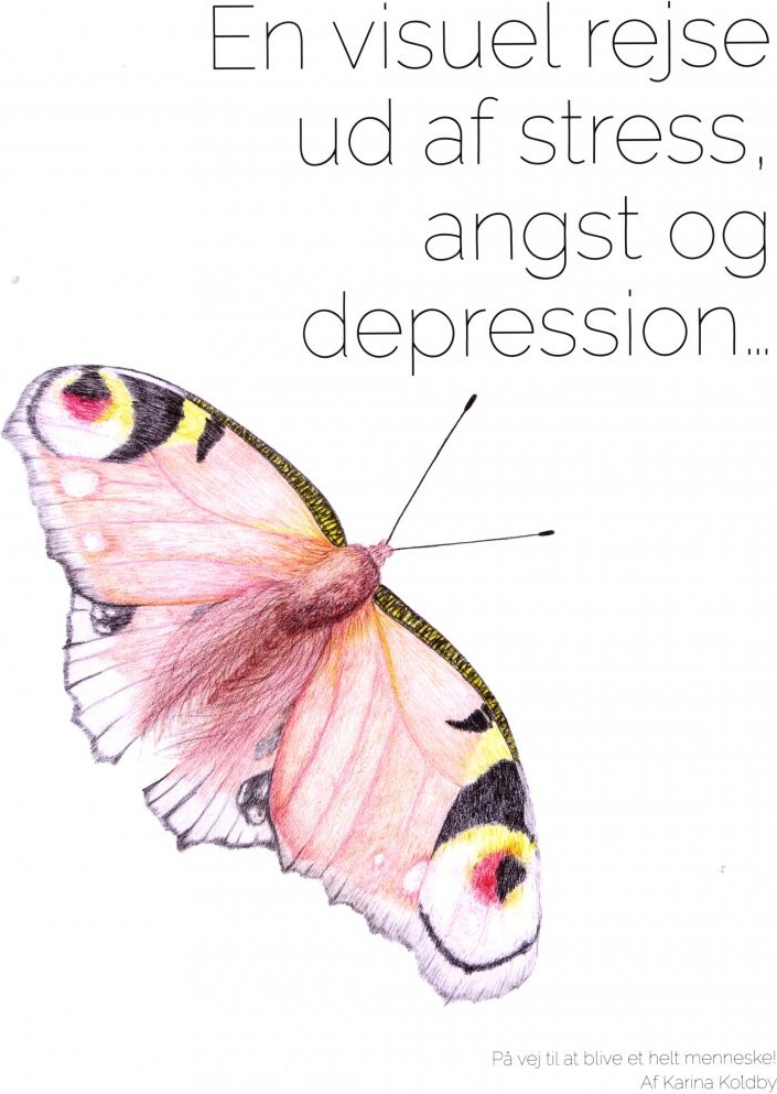 Billede af En Visuel Rejse Ud Af Stress, Angst Og Depression - Karina Koldby - Bog