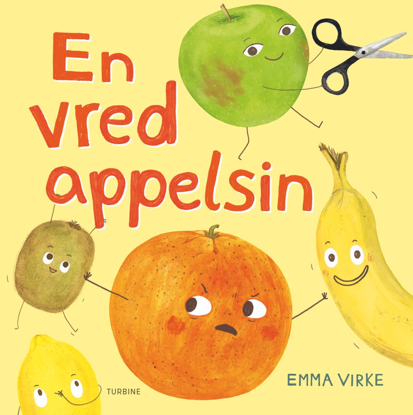 Billede af En Vred Appelsin - Emma Virke - Bog