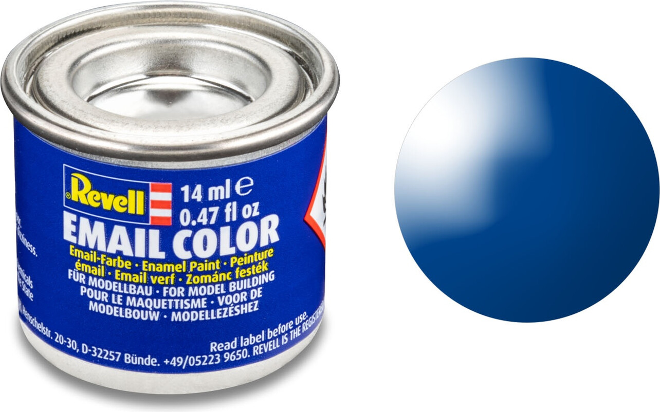 Emalje Maling Til Hobby - Revell - Blue Gloss 14 Ml