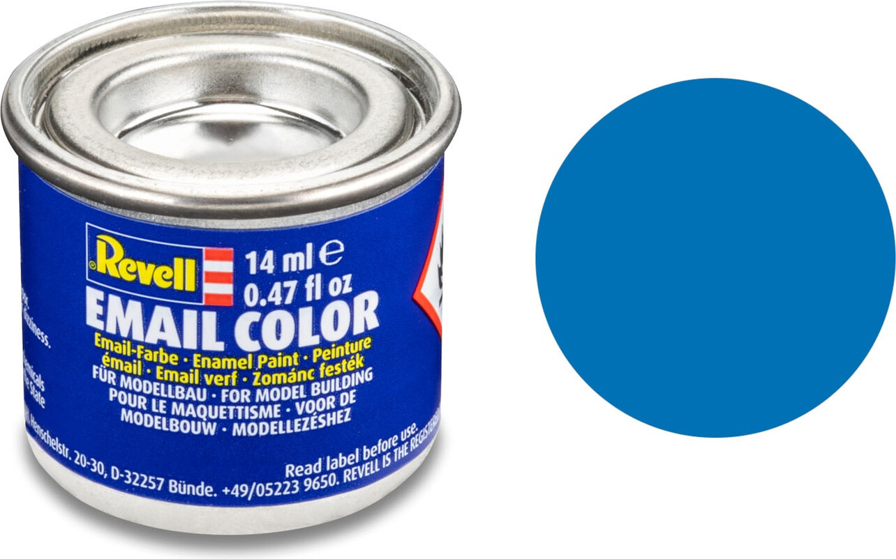 Emalje Maling Til Hobby - Revell - Blue Mat 14 Ml