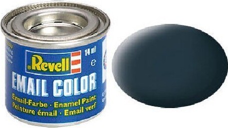 Emalje Maling Til Hobby - Revell - Granite Grey Mat 14 Ml