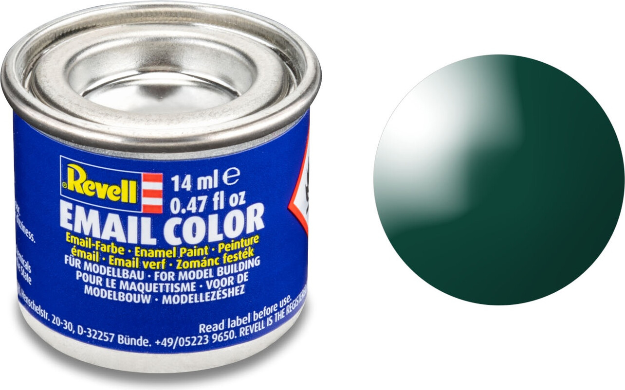 Emalje Maling Til Hobby - Revell - Sea Green Gloss 14 Ml