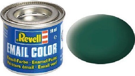 Emalje Maling Til Hobby - Revell - Sea Green Mat 14 Ml