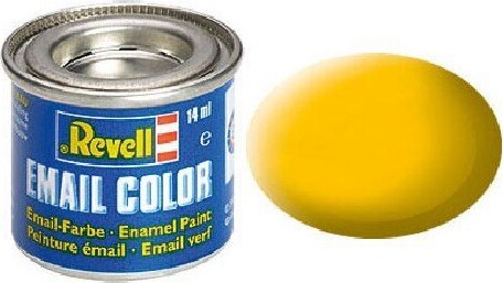Billede af Emalje Maling Til Hobby - Revell - Yellow Mat 14 Ml