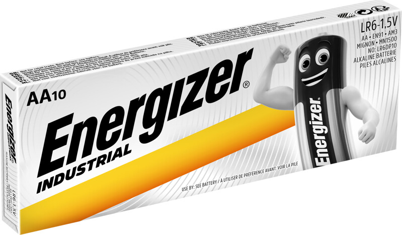 Energizer - Industrial Aa Dp10/120 10-pack