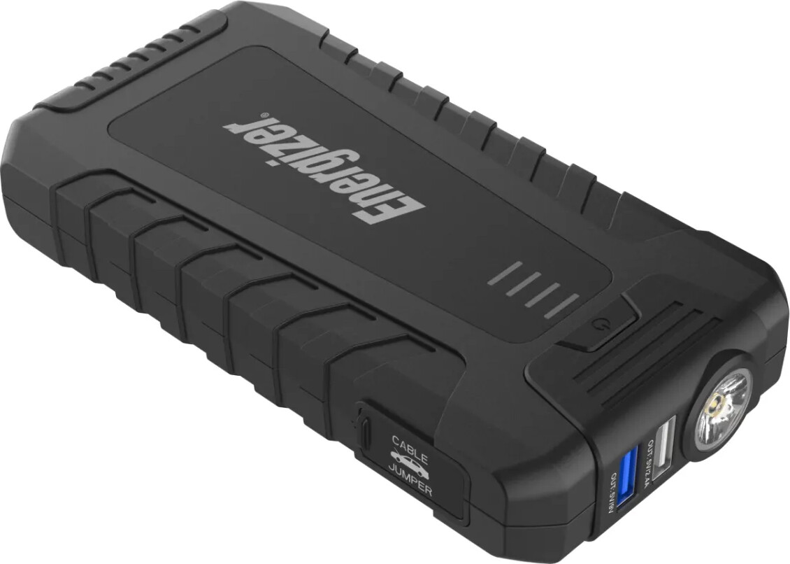 Energizer - Je8000 - 8.000 Mah 3-i-1 Starthjælp, Powerbank Og Led-lygte