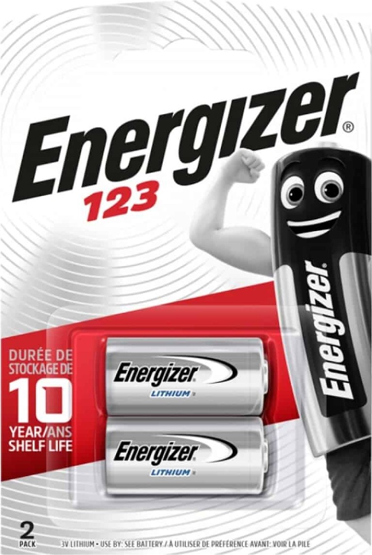 Energizer - Lithium Photo 123 2-pack