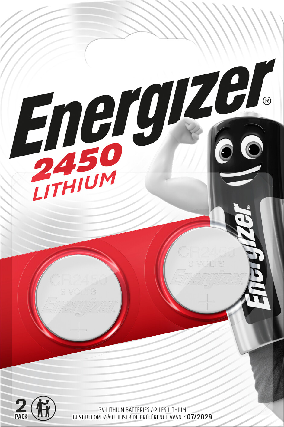 Billede af Energizer - Lithium S Cr2450 (2-pak) hos Gucca.dk