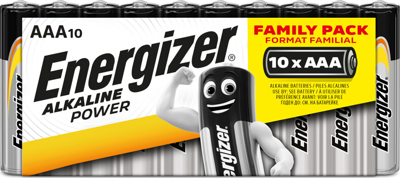 Energizer - Power Aaa 10-pack Tray