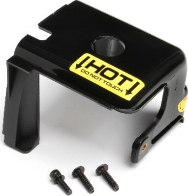 Engine Cover (black) - Hp15434 - Hpi Racing