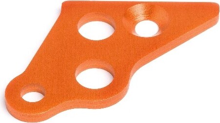 Billede af Engine Mount Brace (left/orange) - Hp87489 - Hpi Racing
