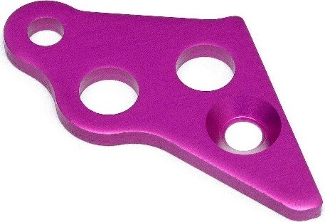 Engine Mount Brace (left/purple) - Hp87431 - Hpi Racing