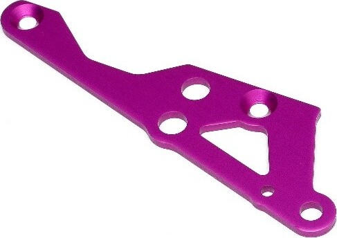 Engine Mount Brace (right/purple) - Hp87432 - Hpi Racing