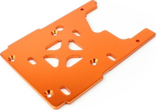 Engine Plate 3.0mm (orange) - Hp160113 - Hpi Racing