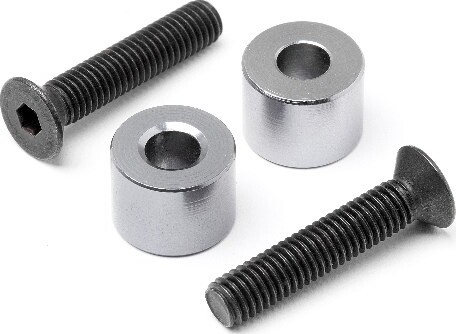 Se Engine Posts And Screws (blackout Mt) - Mv24017 - Maverick Rc hos Gucca.dk